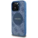 Guess iPhone 16 Pro Max Case 4G Circle with Classic Logo MagSafe, Blue