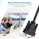 Ugreen 40254 1x2 VGA Splitter - Black