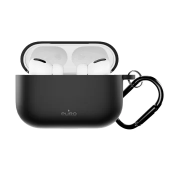 Puro Icon Silicone Case for AirPods Pro 3 - Black