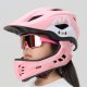 Rockbros TT-32002 Rabbit Children\'s Bike Helmet with Detachable Chin Size M (54-58) - Pink