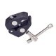 Clamping bracket mounting accessories with 1/4 and 3/8 inch screw