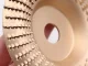 Wood Milling and Grinding Disc for Angle Grinder, 125mm, Gold
