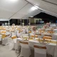 GreenBlue GB374 Banquet Chair Cover, 88x50x45 cm, White