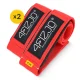 4FIZJO Lifting Straps for Deadlifts and Weightlifting, Red
