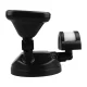 Maclean MCE524 B LED Wall Lamp with PIR Sensor, 20W, 1500lm, IP65, 4000K, Black