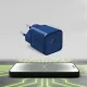SBS TETRGAN1C20B 20W GaN Wall Charger with Power Delivery - Blue