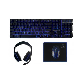 Rebeltec Sherman 4-in-1 Gaming Set (Keyboard, Mouse, Headset, Mousepad)
