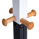 ModernHome Modern Standing Coat Rack with 12 Hooks