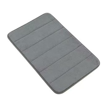 Non-Slip Absorbent Bath Mat 40 x 60 cm, Grey