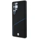 BMW Leather Textured and Smooth MagSafe Case for Samsung Galaxy S25 Ultra Black