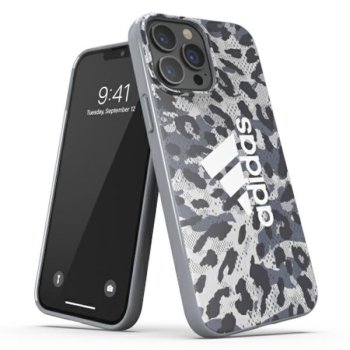 Adidas SP Snap Case Leopard for iPhone 13 / 13 Pro - Gray