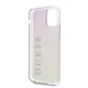 Guess GUHCN65PCUGLGPI iPhone 11 Pro Max rose gold/gold pink hard case Gradient Glitter