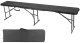 Heavy-Duty Folding Bench 180cm Portable for Catering and Outdoor Events, Black