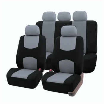 Universal Car Seat Covers DA529, Black/Grey