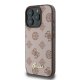Guess Peony Script MagSafe case for iPhone 16 Pro Max - brown