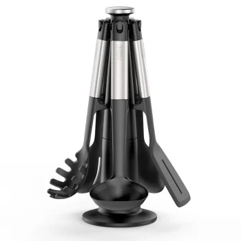 Kitchen Utensil Set Joseph Joseph Elevate, 5-Piece with Carousel Stand