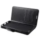 Huawei P10 2017 (VTR-L29) Litchi Texture Wallet Leather Mobile Phone Cover Case, Black