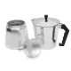 Moka Pot Espresso Coffee Maker 600ml, Silver