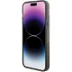 Karl Lagerfeld iPhone 15 Plus Case Liquid Glitter, Transparent
