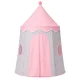 Kids Play Tent Castle, Foldable, Grey/Pink