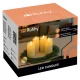 Ruhhy LED Candles / Grave Lantern Inserts 12.5x5cm, 4 pcs