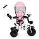 Ecotoys Kids Tricycle with 360° Rotating Seat, JM-322, Pink