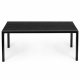 Multigarden Garden Table, 180x90 cm, 8-Seater, Black
