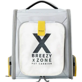 Gyvūnų nešiojimo kuprinė Petkit Breezy X ZONE, pilka