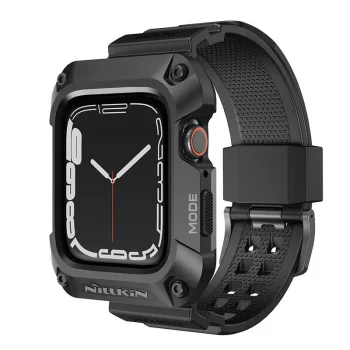 Nillkin DynaGuard Wristband Case for Apple Watch 44mm (4/5/6), Black