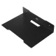 Maclean MC-122 Wall Shelf for Set-Top Box, Steel, 5kg, Black