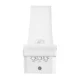 Maclean MCE512 W LED Light with PIR Motion Sensor 20W 4000K, White