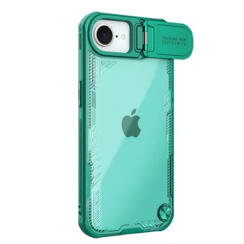 Nillkin Iceblade Prop Case for iPhone 16e / 17e with Camera Stand, Green