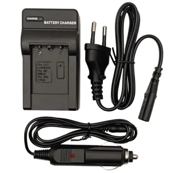 Extra Digital Charger for Olympus Li-40B/42B, Nikon EN-EL10, Casio NP-20