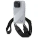 BMW iPhone 16 Pro Max Case M Edition Carbon Stripe & Strap, Gray
