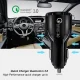 Maclean MCE478 B Car Charger, 2x USB, Quick Charge 3.0, 30W, Black