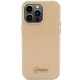 Guess iPhone 15 Pro Max Case Glitter Glossy Script, Gold