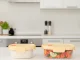 Heat-Resistant Glass Food Container Set with Thermal Bag, 2 Pcs, Yellow