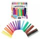 Ikonka Washable Markers for Kids, 20 pcs