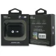 BMW Curved Lines Case for Apple AirPods Pro 3 with Carabiner, Black
