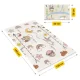 4FIZJO Double-Sided Baby Foam Play Mat Boho Dream 180 x 120 cm