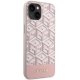Guess iPhone 14 Plus Case GCube Stripes MagSafe, Pink