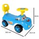 Step Car with Push Handle Kids Ride On Toy Vehicle, Blue
