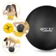 4Fizjo 232 Pilates and Rehabilitation Ball, 22 cm, Black