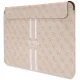 Guess 4G Printed Stripes Laptop Sleeve for 14\" Devices - Pink