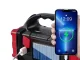 Portable LED COB Solar Flashlight with Powerbank Function, Red