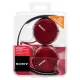 Sony MDR-ZX310 On-Ear Wired Headphones Red