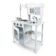 Ricokids 7835 Wooden Play Kitchen for Kids with Accessories, White