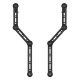 Maclean MC-335 Universal VESA Soundbar Mount, 15kg, Black