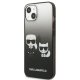 Karl Lagerfeld Gradient Ikonik Case for iPhone 13 mini Black