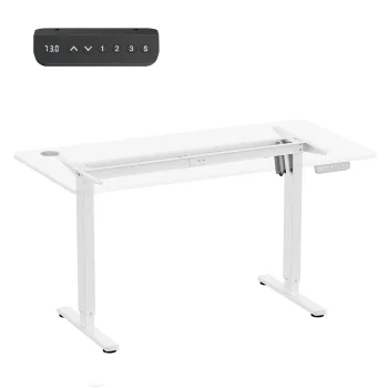 Ergo Office ER-400 Electric Height Adjustable Desk Frame, 80kg, White